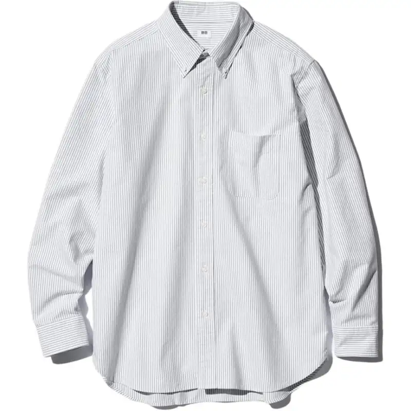 UNIQLO Shirt Men's Asphalt Gray