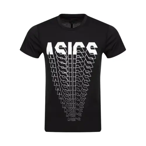 Asics T Shirt Men's Black/White