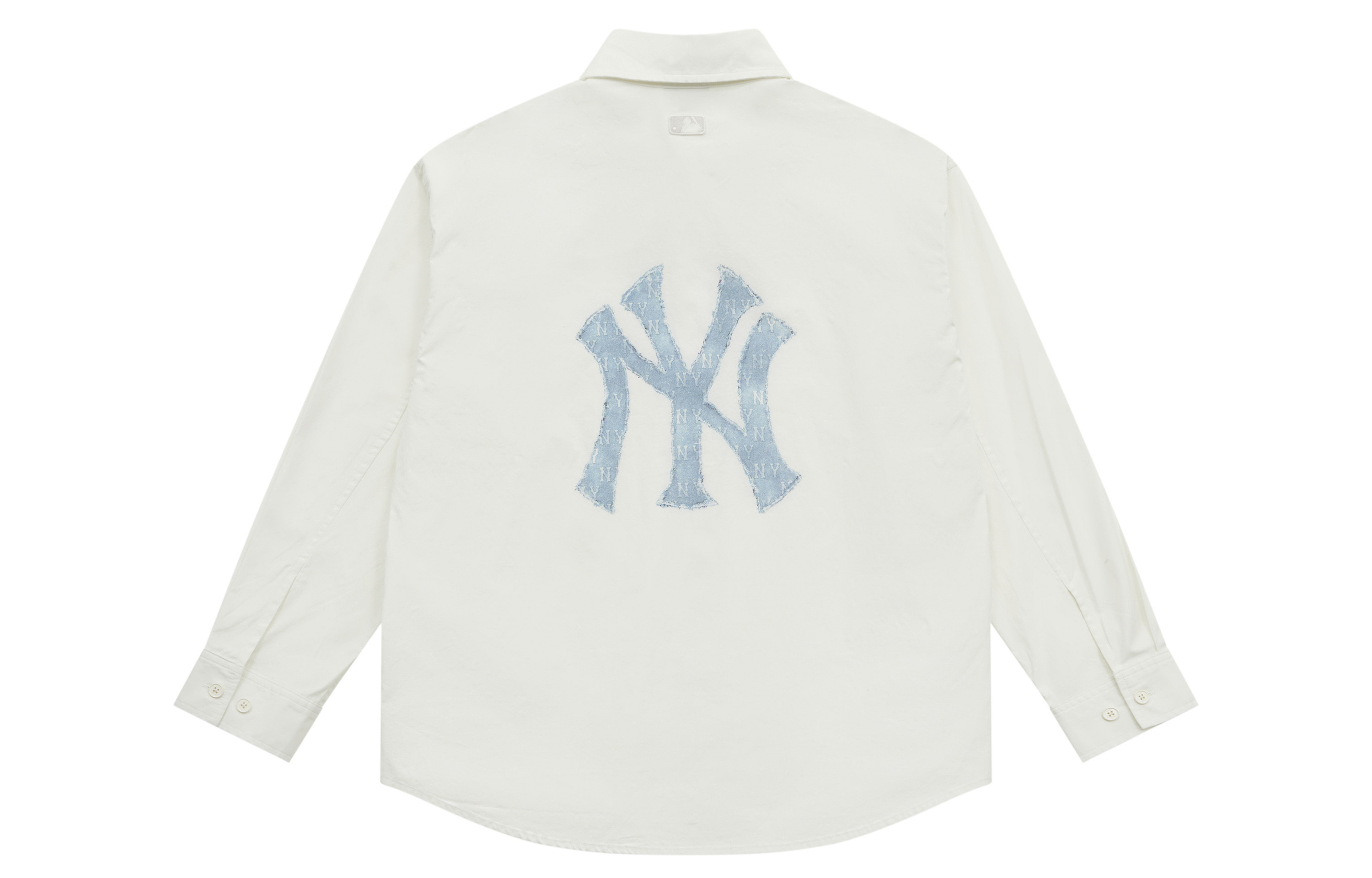 Рубашка MLB MONOGRAM NY Yankees (бежевая)
