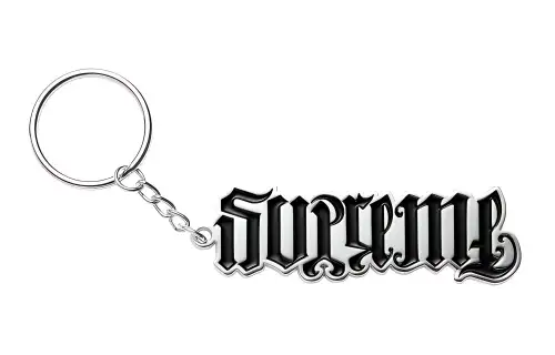 Supreme Ambigram Keychain Red
