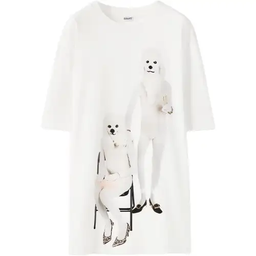 LOEWE Twin Dog T Shirt