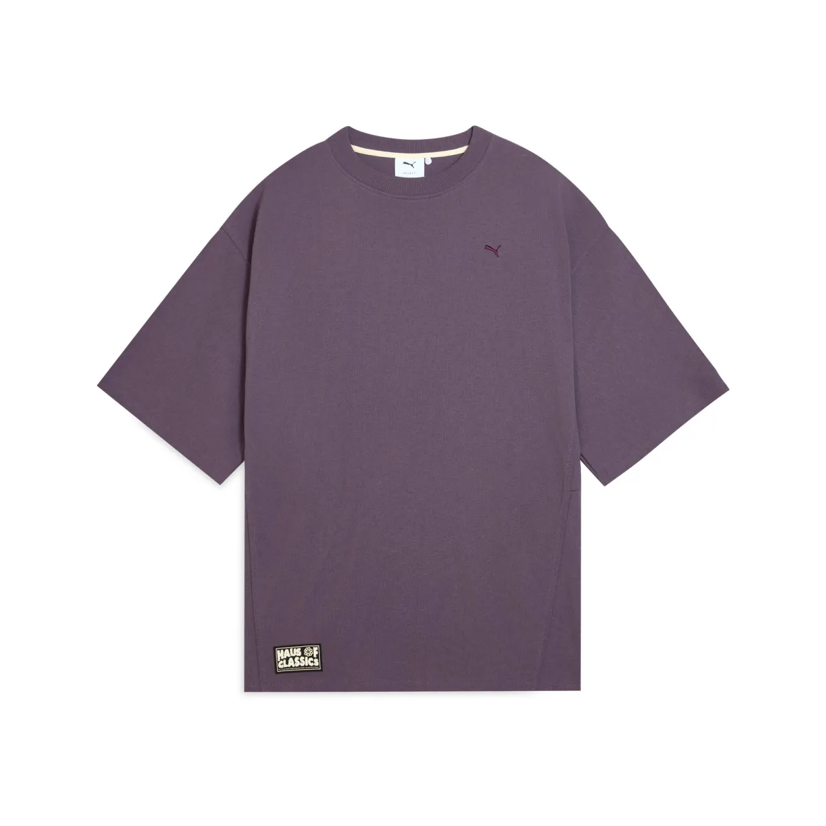 PUMA CLASSICSSelect HAUS T Shirt Unisex Charcoal Gray Purple 46