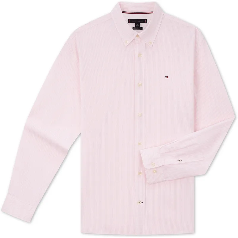 Tommy Hilfiger Shirt Unisex Pink Stripes