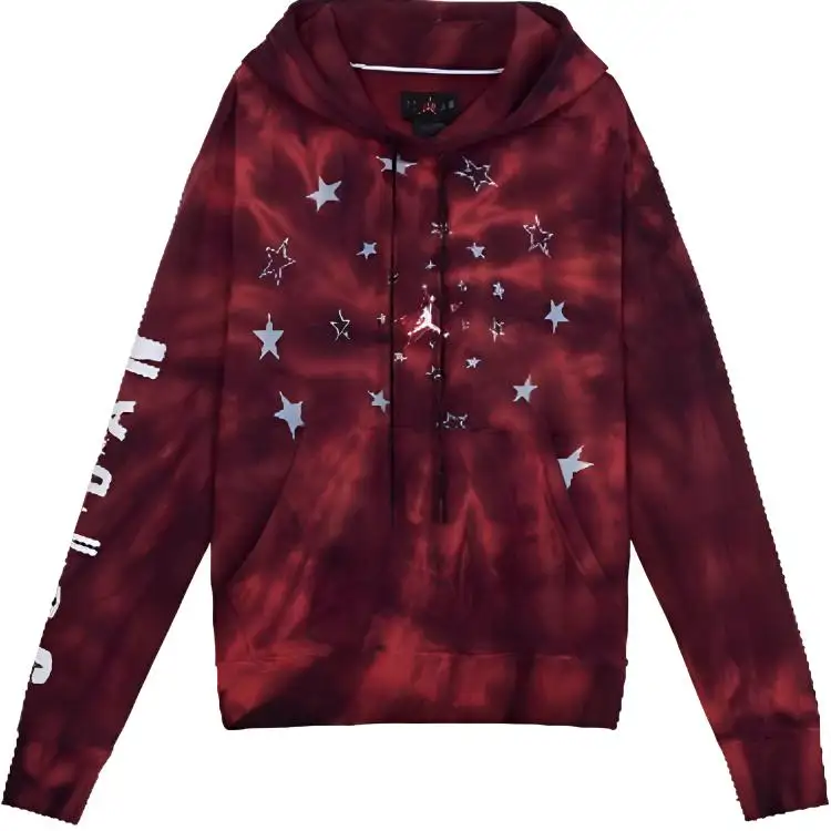 Jordan Legacy AJ6 Graphic Fleece Pullover Sweatshirt Men's Red