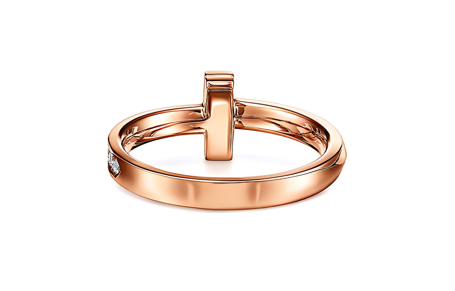 Женское кольцо TIFFANY & CO. (из розового золота) — фото 3