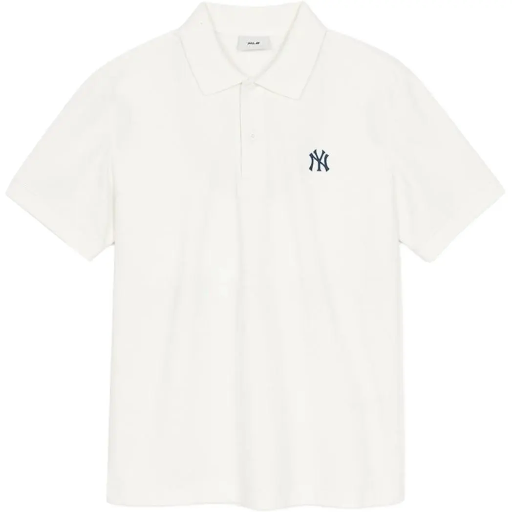 MLB New York Yankees Polo Shirt Unisex White