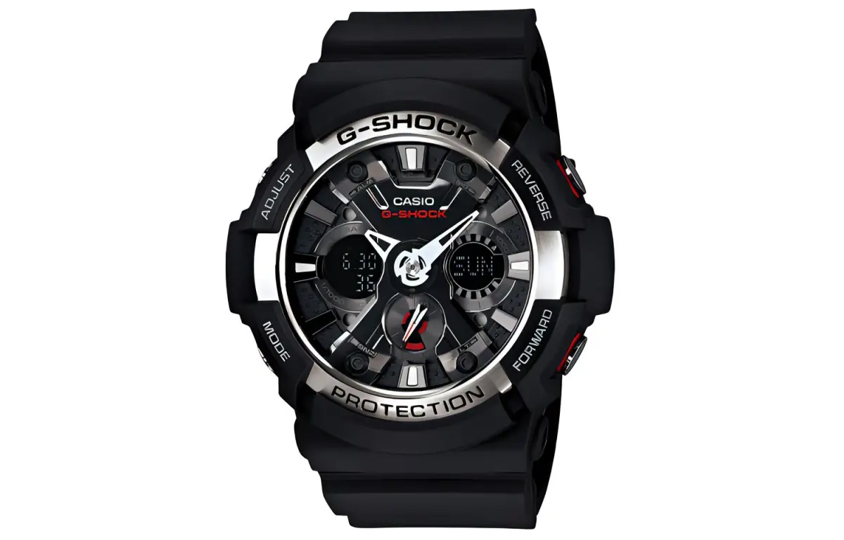 CASIO Men G-SHOCK Black Watch GA-200-1A