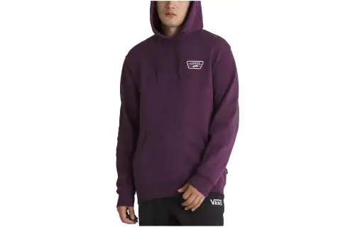 Vans Full Patched Pullover Hoodie Sweatshirt Men's Purple