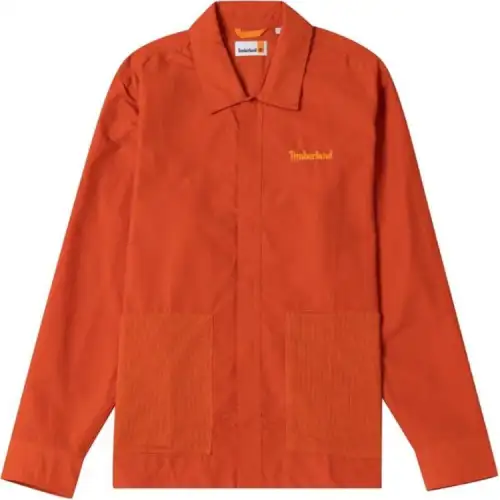 Timberland Shirts Men's Orange Lapel Moderate Other