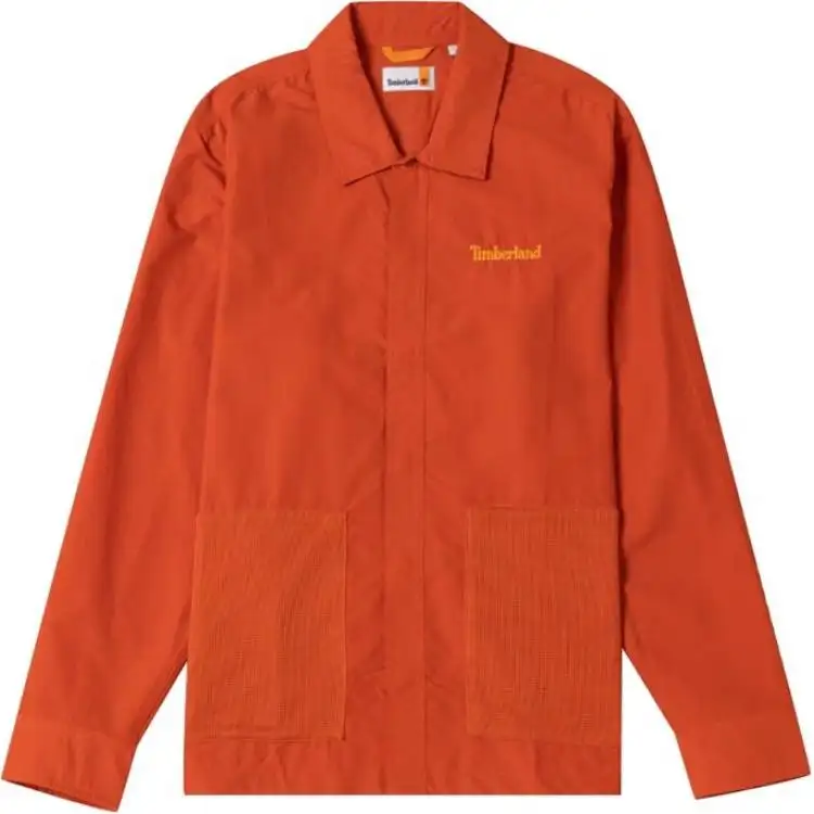 Timberland Shirts Men's Orange Lapel Moderate Other
