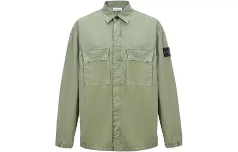STONE ISLAND Shirt Men's Sage Green