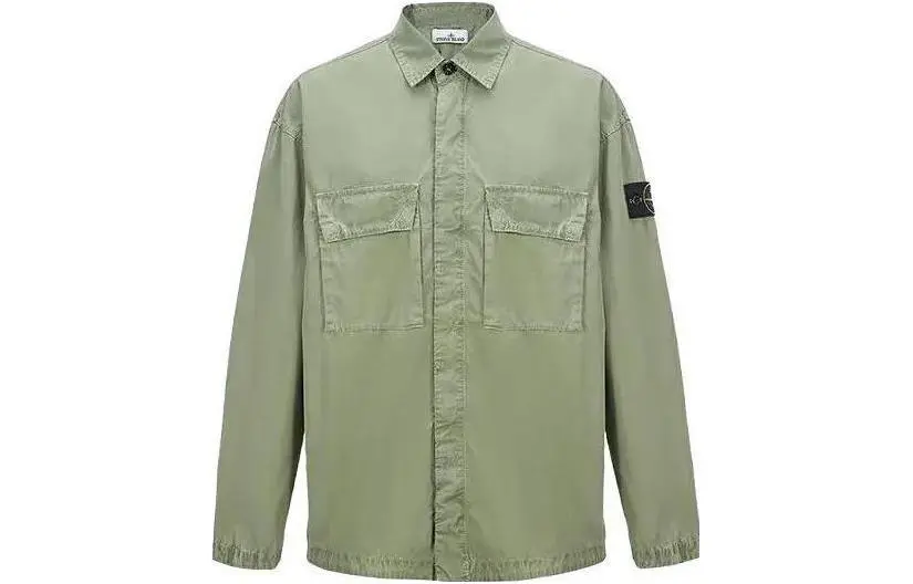 STONE ISLAND Shirt Men's Sage Green