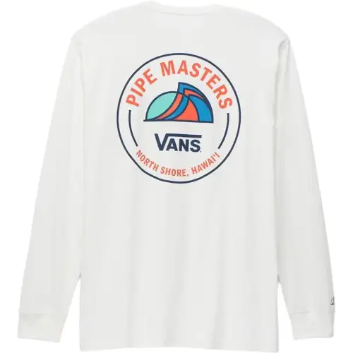 Vans Sweatshirts Men's White Crew Neck Moderate Regular