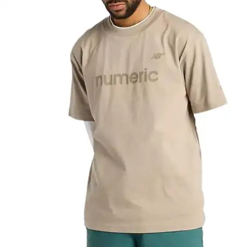 New Balance T Shirt Men's Beige