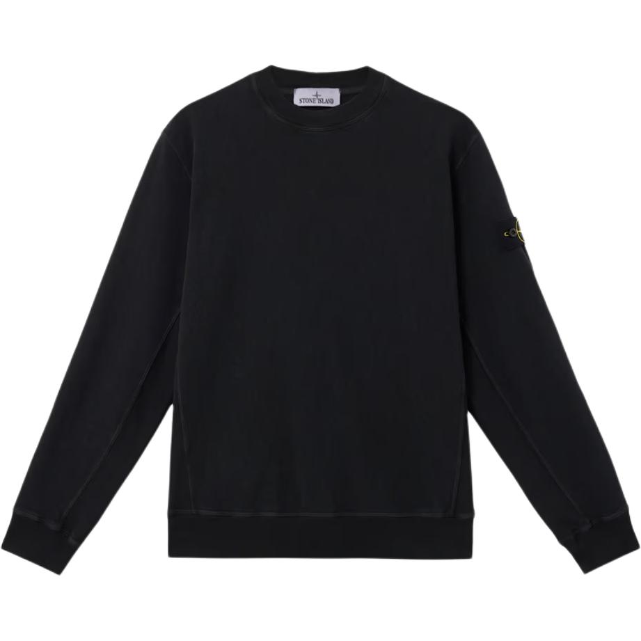 Мужской свитшот STONE ISLAND (черный)