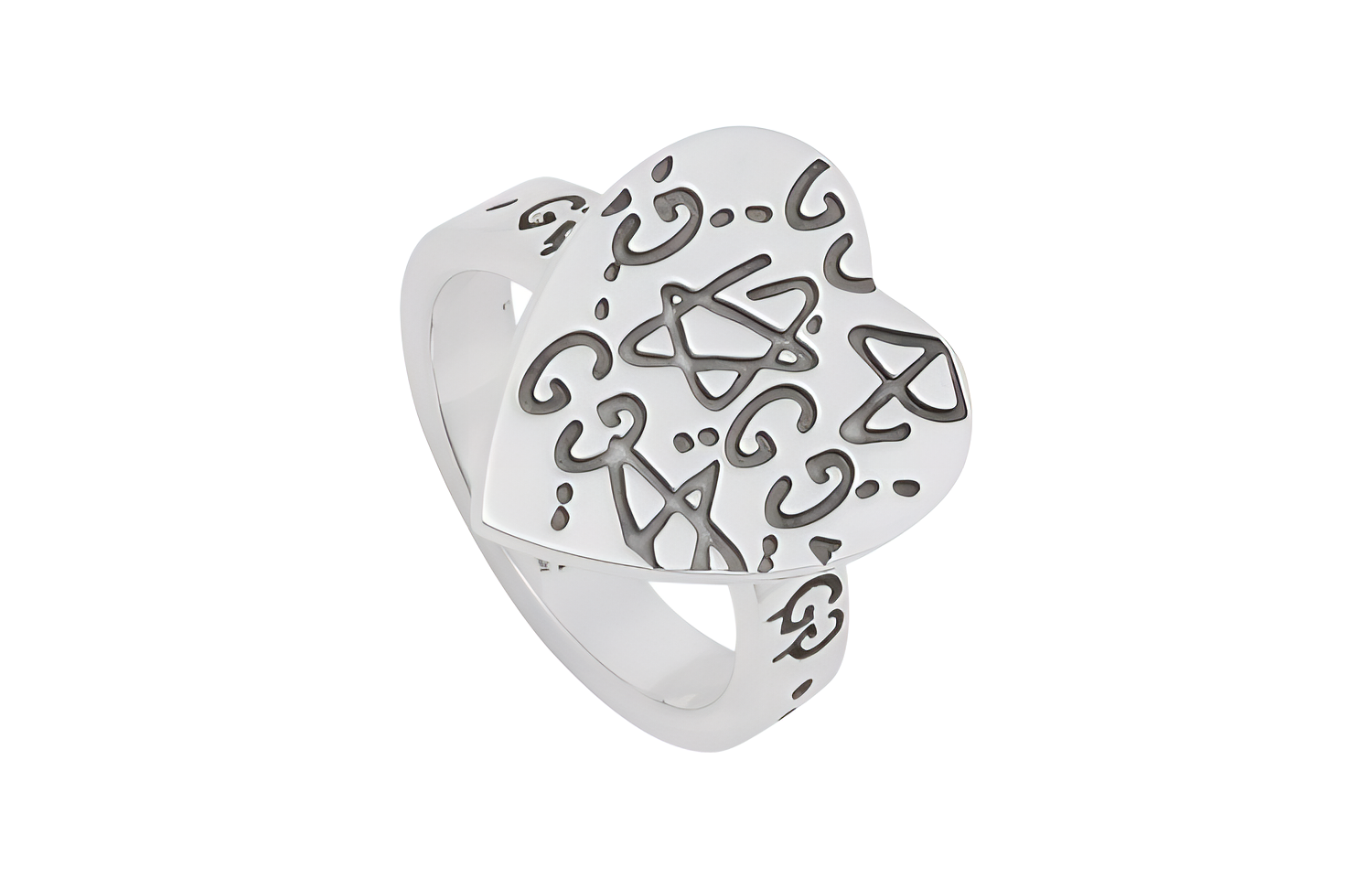 Кольцо Gucci GUCCI (серебряное)