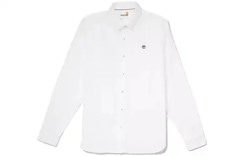 Timberland embroidered-logo shirt