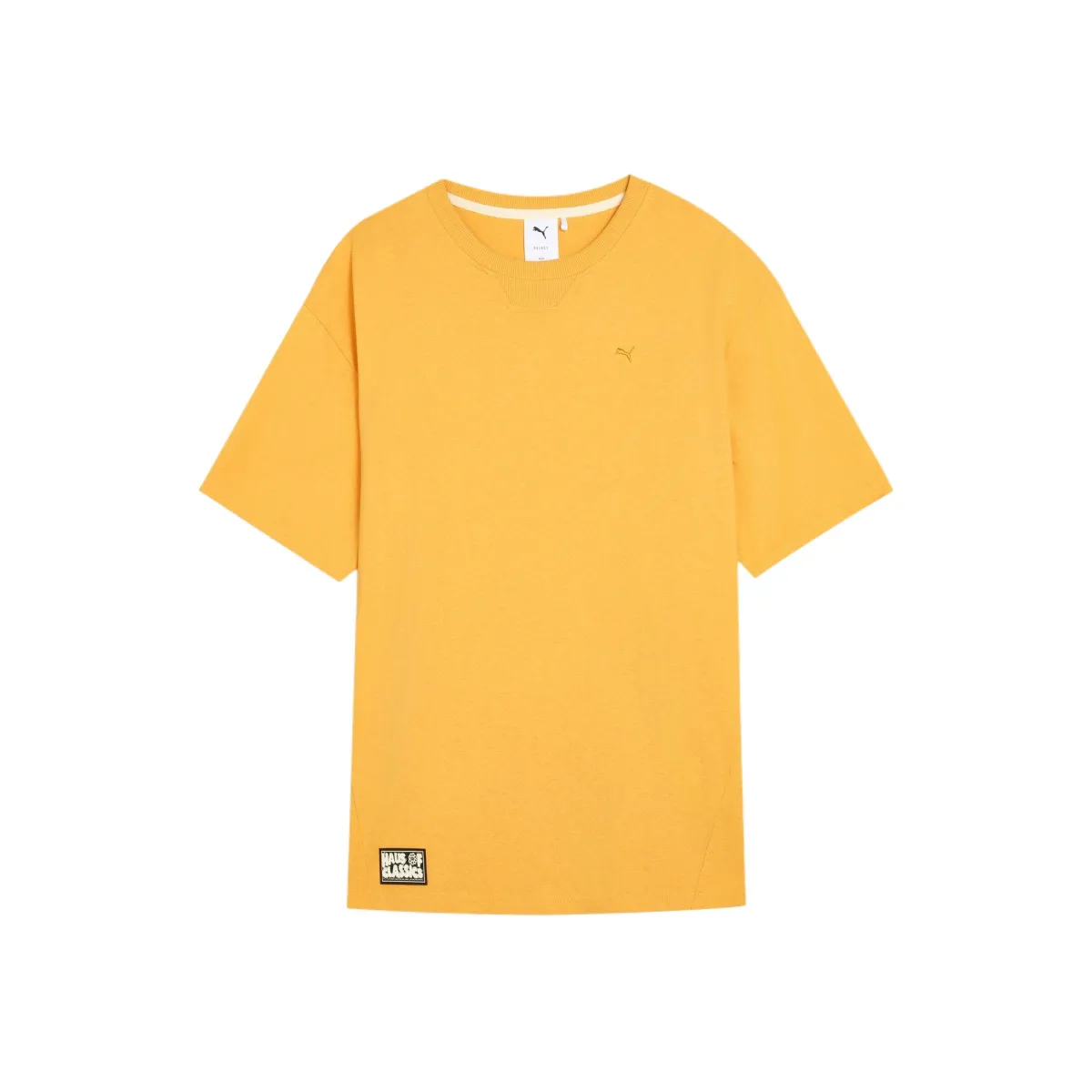 PUMA CLASSICSSelect HAUS T Shirt Unisex Mustard Green 55