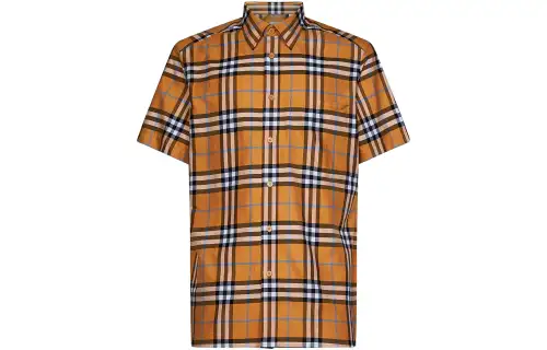 【Previous Season】Vintage Check cotton shirt