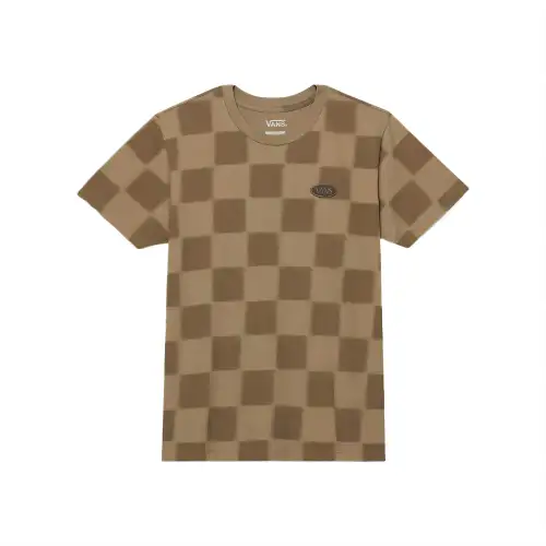 Vans T Shirt Unisex Olive Brown