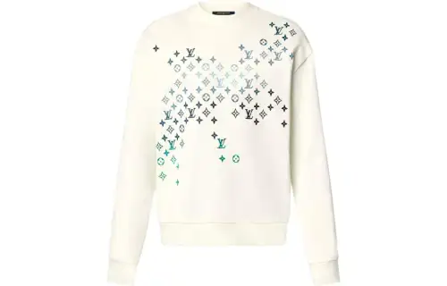 LOUIS VUITTON SS24 Sweatshirt Men's Ecru