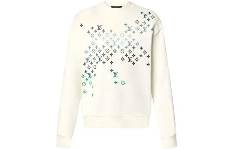 LOUIS VUITTON SS24 Sweatshirt Men's Ecru
