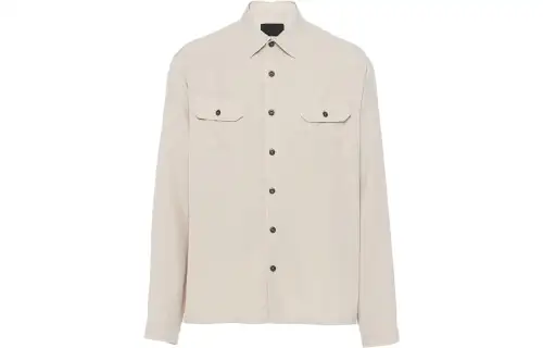 PRADA Shirts Men's Lapel Moderate Other
