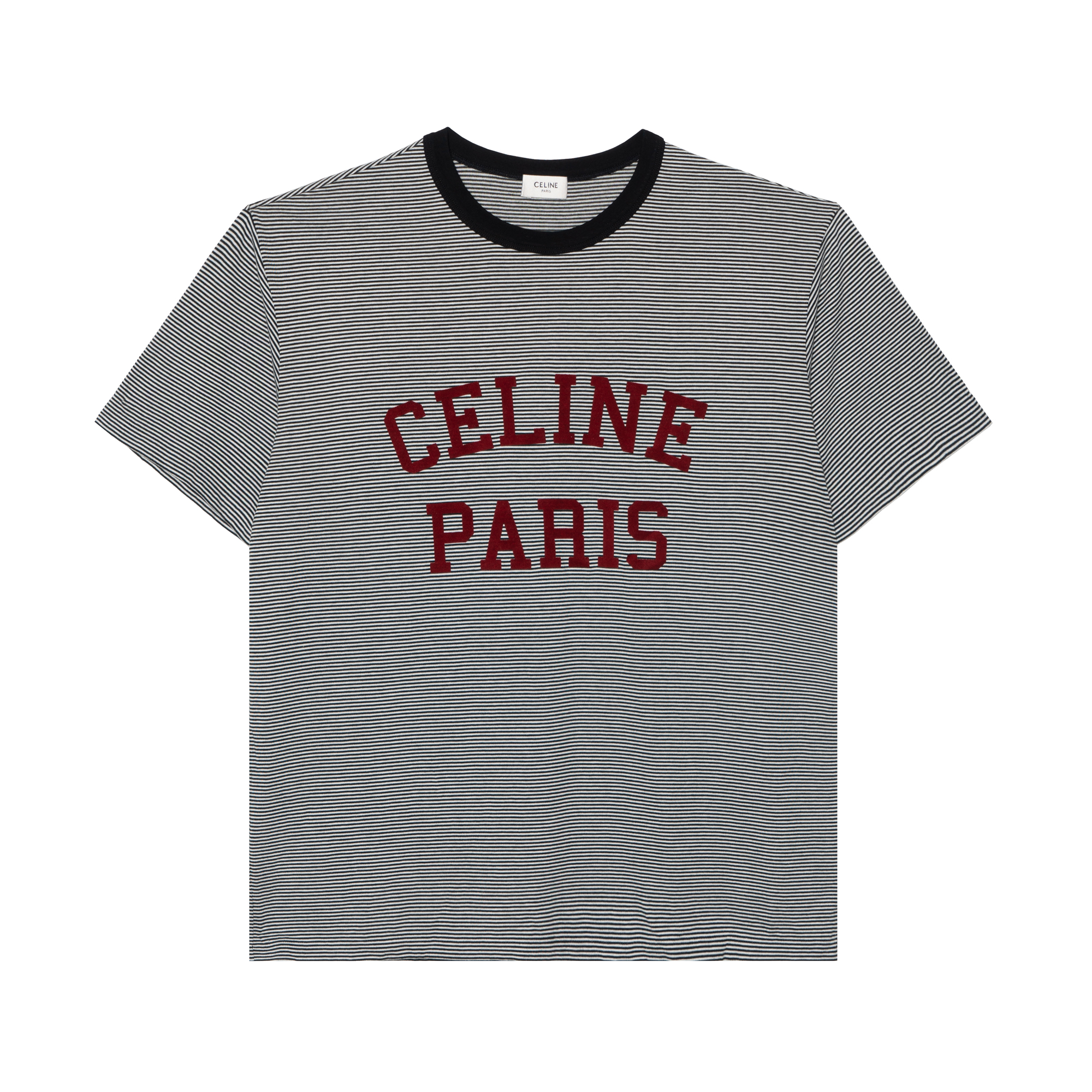 Мужская футболка CELINE Logo (серая)