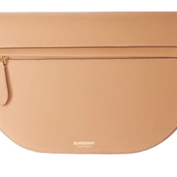 Женская сумка Burberry Olympia (бежевый) — фото 3