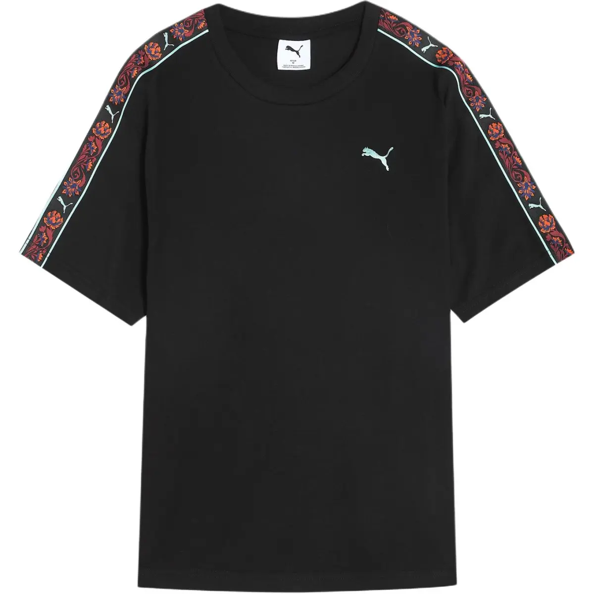 PUMA FloralRELAXED SS25 T Shirt Men's Black 01
