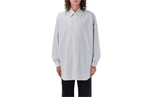 PALM ANGELS Striped Rugby Shirt