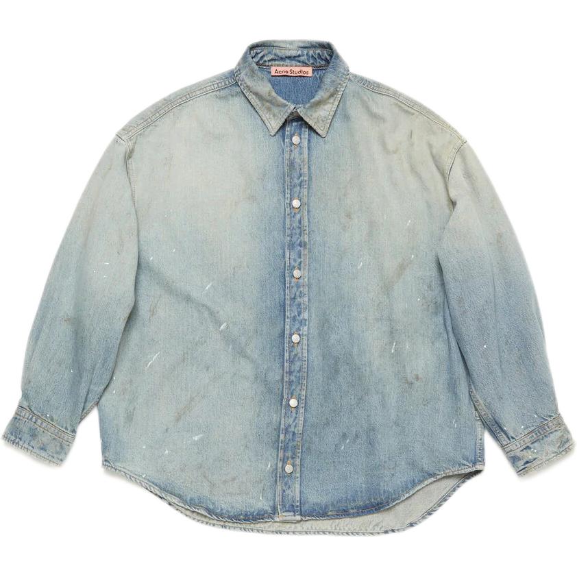 Рубашка Acne Studios SS25 (голубая)