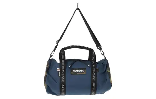 A BATHING APE OUTDOOR PRODUCTS Collaboration Nylon Travel Bag Men's