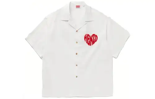 KENZO Heart Hawaiian Shirt
