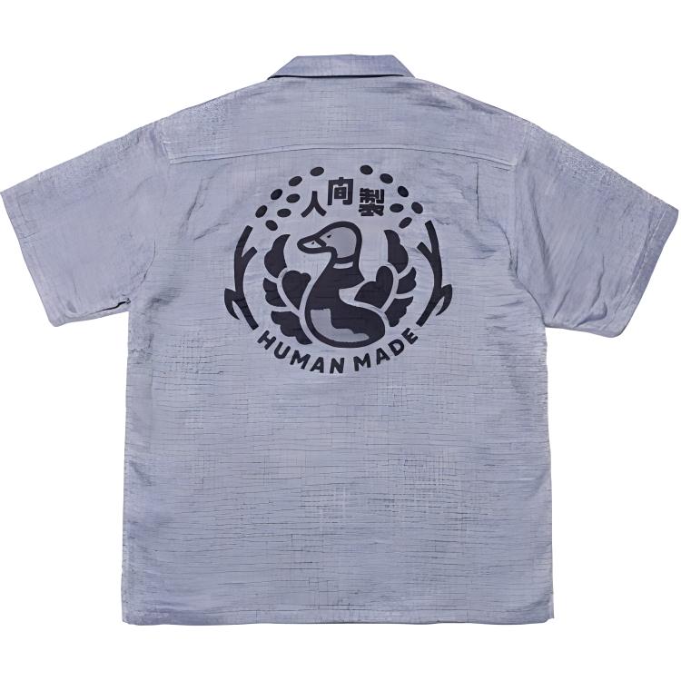 Рубашка Human Made SS23 (синяя)