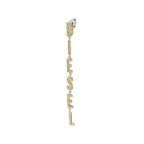 DIESEL Logo lettering Earring