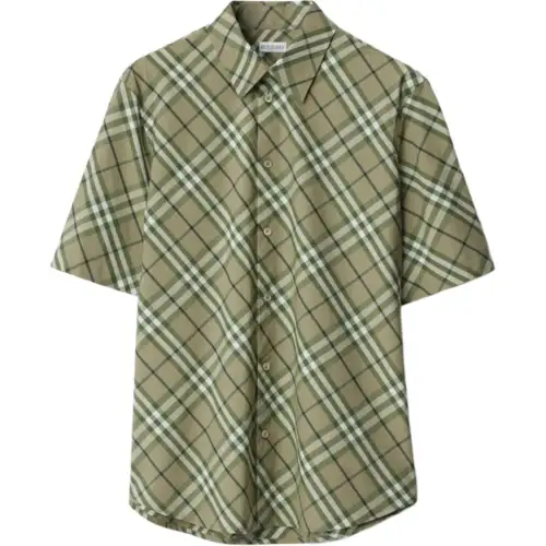 Burberry Check Cotton shirt
