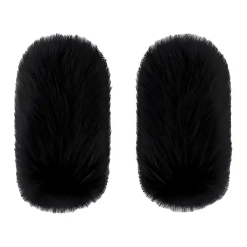 LOUIS VUITTON M7890A Fur Mittens