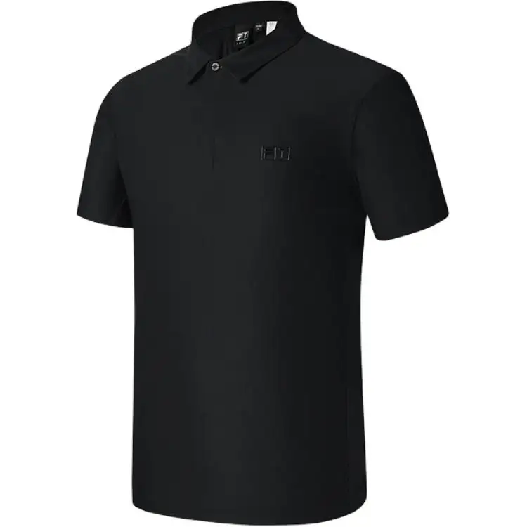 FILA Golf Polo Shirt Men's Pitch Black