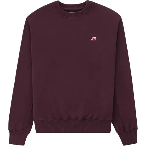 New Balance Made In USASweatshirt FW24 Core Crewneck Sweatshirt Men's Red