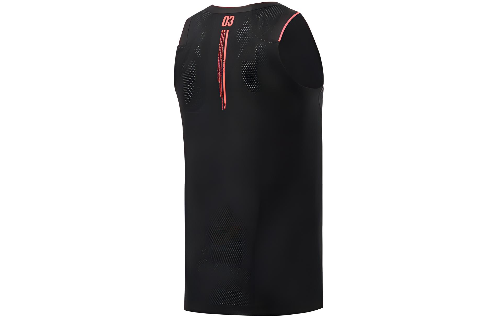 Li Ning Basketball Collection Basketball Jersey Men’s Black