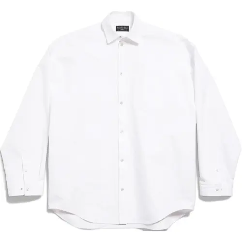 Balenciaga Outerwear Large Fit Long Sleeved Shirt
