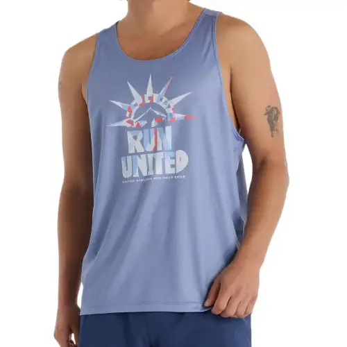 New Balance United Airlines NYC Tank Top Men's Blue