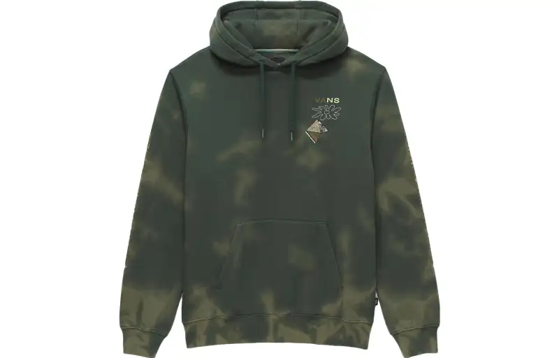 Vans Elevated Thinking Pullover Hoodie Sweatshirt Men's Green