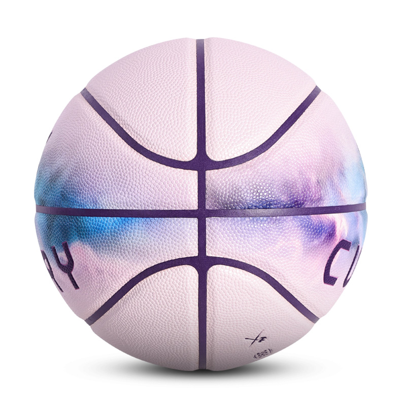 Under Armour CURRY 395 Pangaea Collection, Moisture Absorption Pu Basketball Light Galaxy Pink Size 7 Ball Training