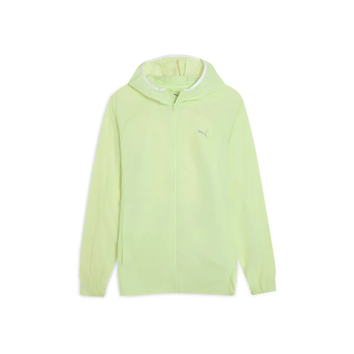 PUMA Woven Jackets Men's Green Hooded Moderate Other