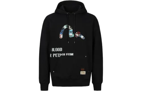 EVISU Sweatshirts Men's Hooded Moderate Regular