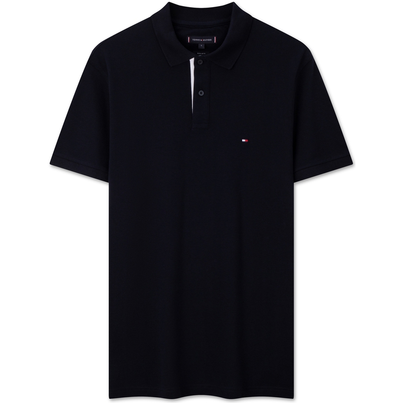 Tommy Hilfiger logo-embroidered polo shirt