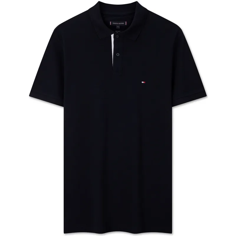 Tommy Hilfiger logo-embroidered polo shirt