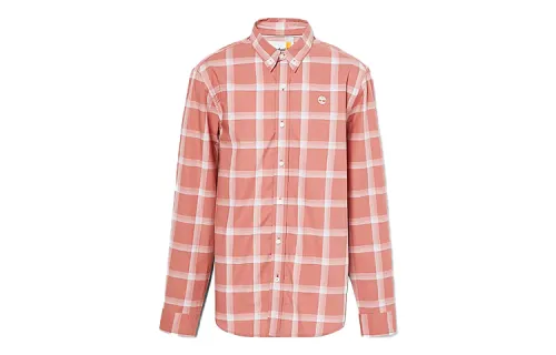 Timberland Shirts Men's Red Pointed Collar Moderate Other